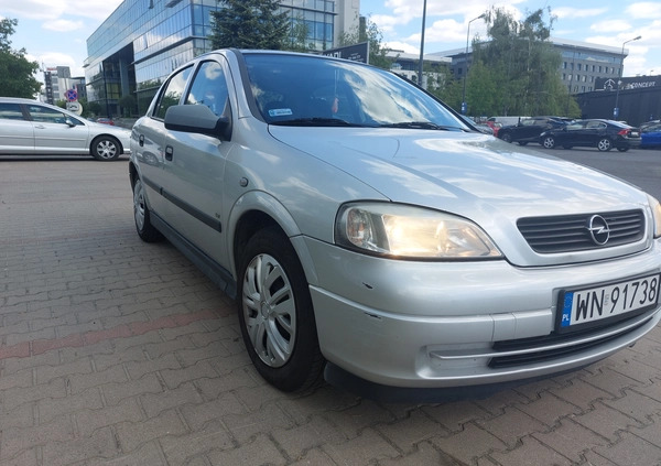Opel Astra cena 7000 przebieg: 217873, rok produkcji 2008 z Warszawa małe 56